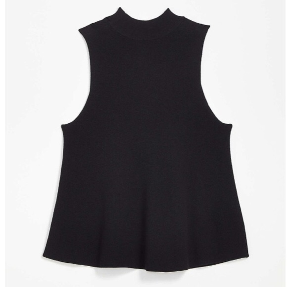 LOFT Mock Neck Swing Sweater Tank